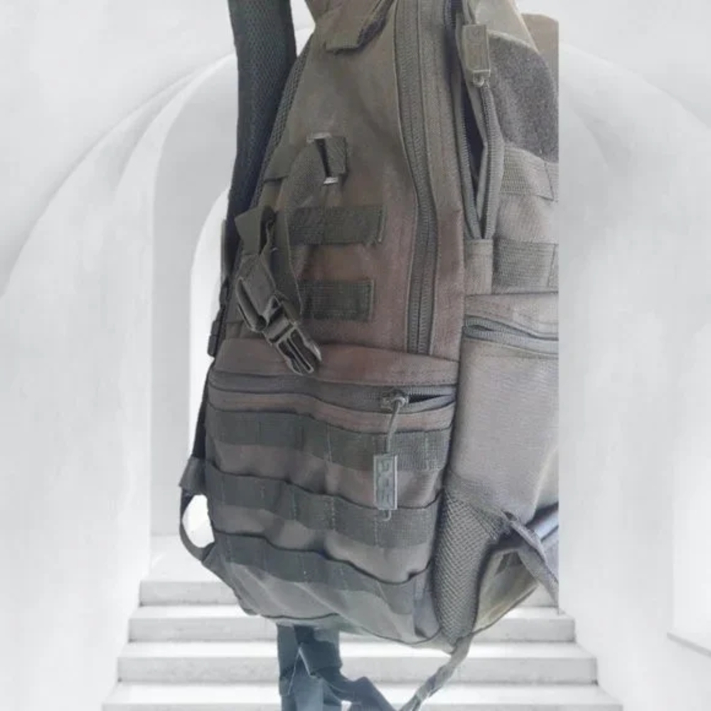 Black Opard Daypack Tactical Backpack men's outdoors urban bug out bag - Picture 4 of 14